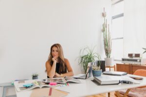 Small business owner professional portrait for about page